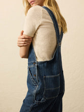 Denim Riveter Overall - Dusk Stripe Wash
