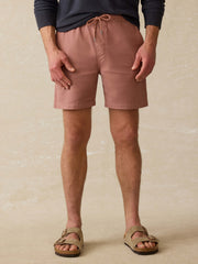 Essential Drawstring Short - Cedar Rose